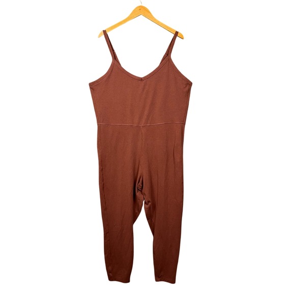 Old Navy Pants - Old Navy Active PowerChill Jumpsuit Womens 3X Built-In Bra Yoga Athleisure Gym